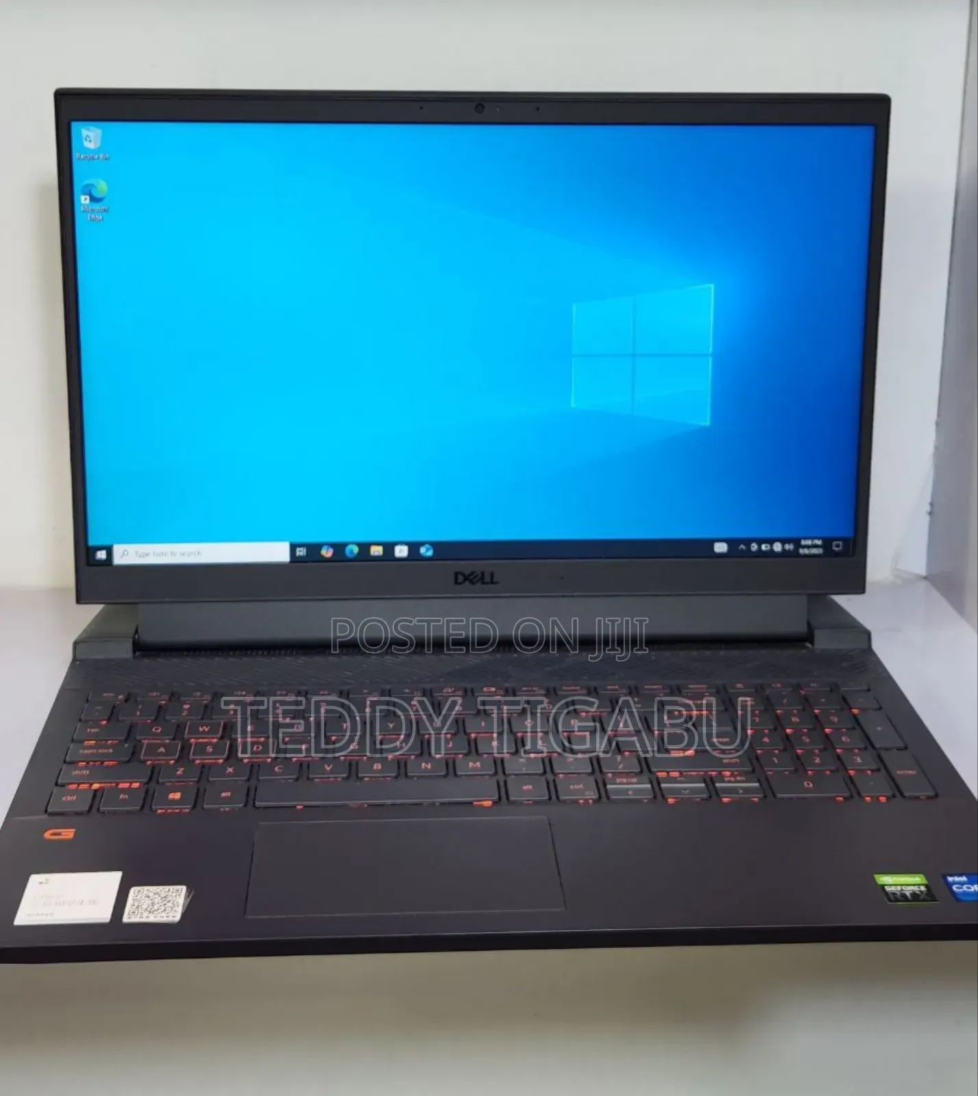 New Laptop Dell G15 5511 16GB Intel Core I7 SSD 512GB