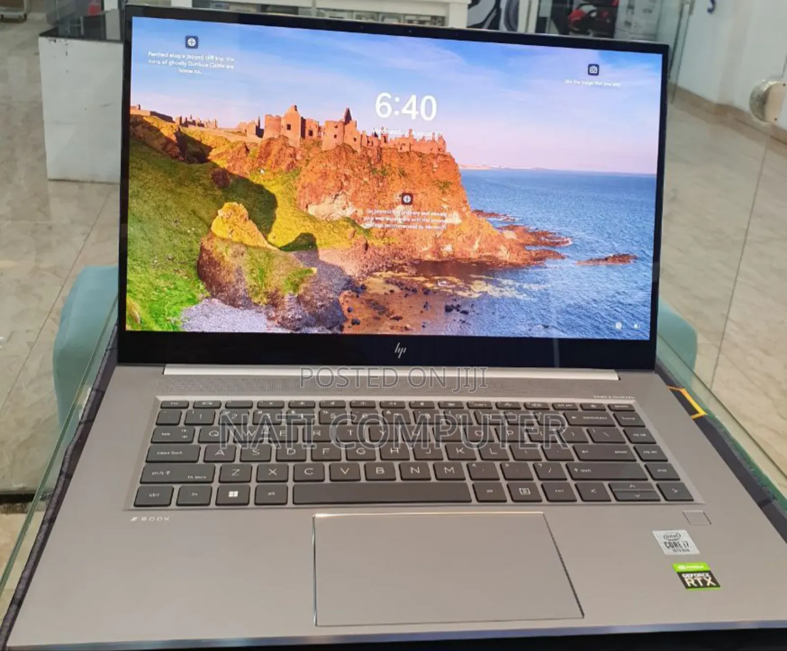 New Laptop HP ZBook 14 16GB Intel Core I7 SSD 1T