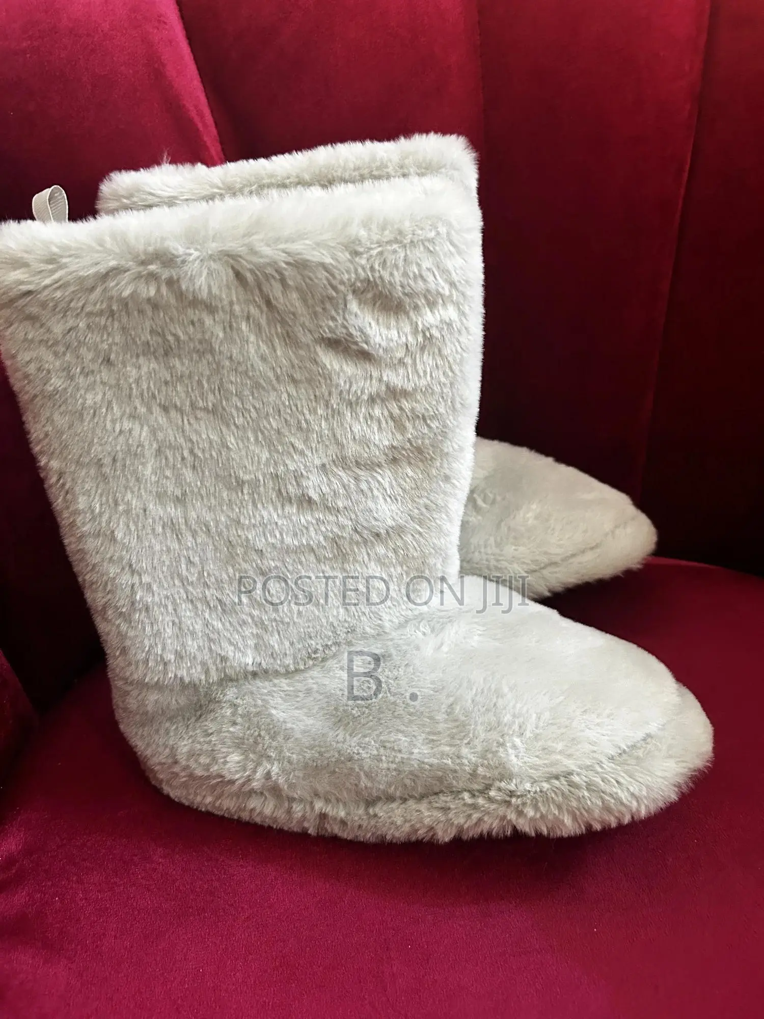 Women High Boots Faux Fur