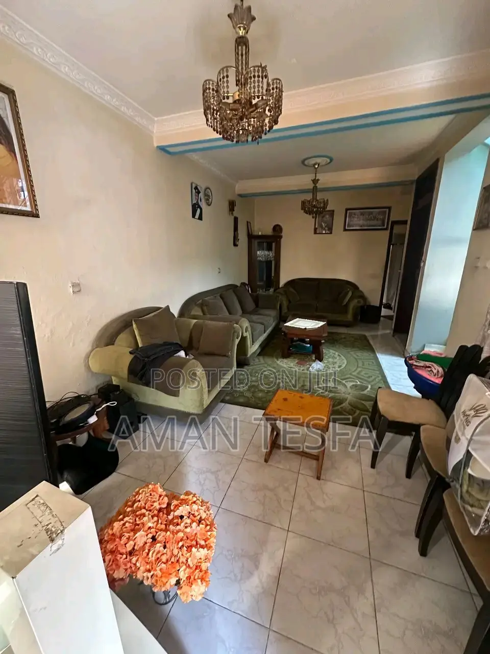 Furnished 3bdrm Villa in Lideta for sale