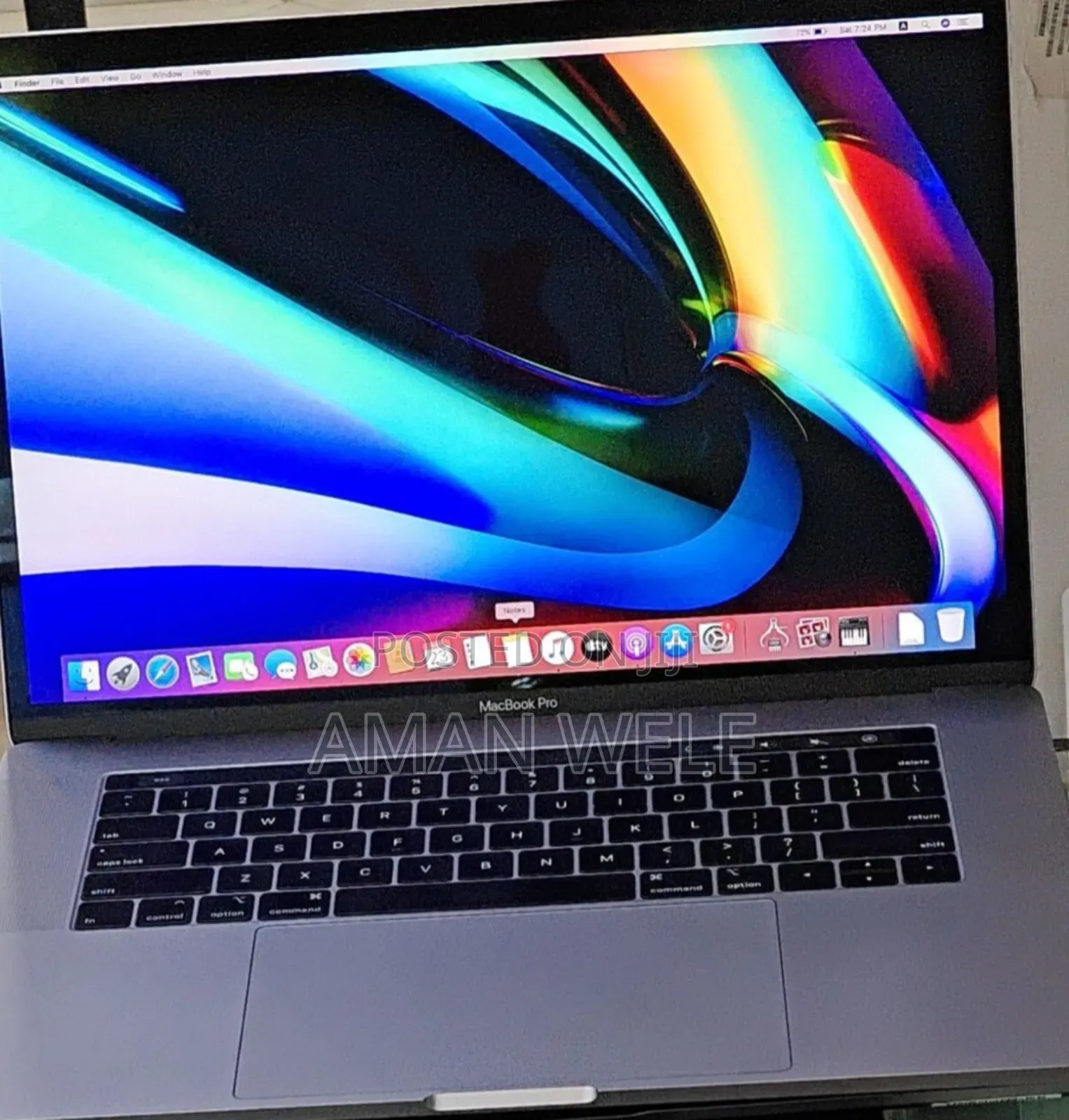 New Laptop Apple MacBook Pro 2019 32GB Intel Core I9 SSD 512GB