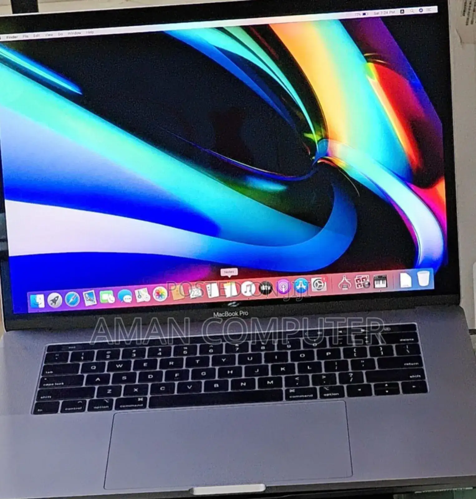 New Laptop Apple MacBook Pro 2019 32GB Intel Core I9 SSD 512GB