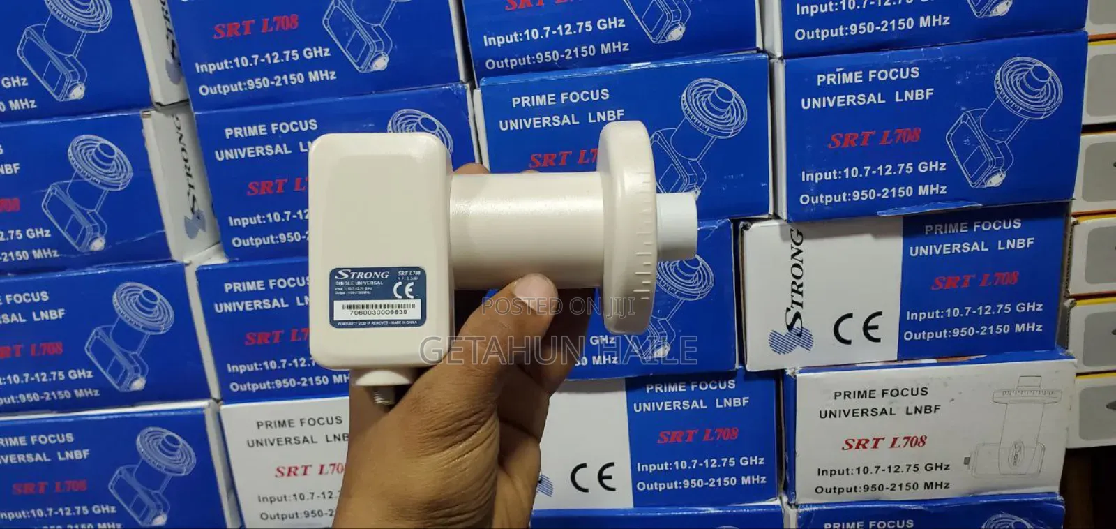 Prime Focus Universal Lnb(የዲሽ ጭንቅላት)