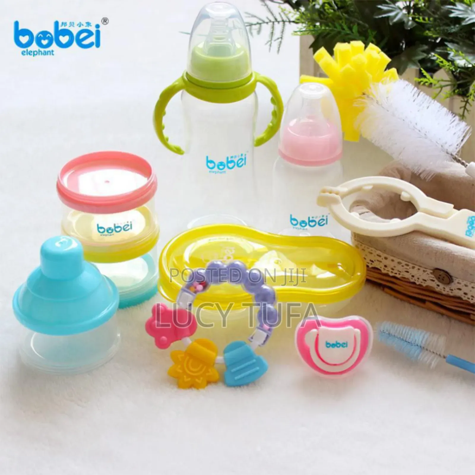 Bobei 10 Pices Milk Bottle Set