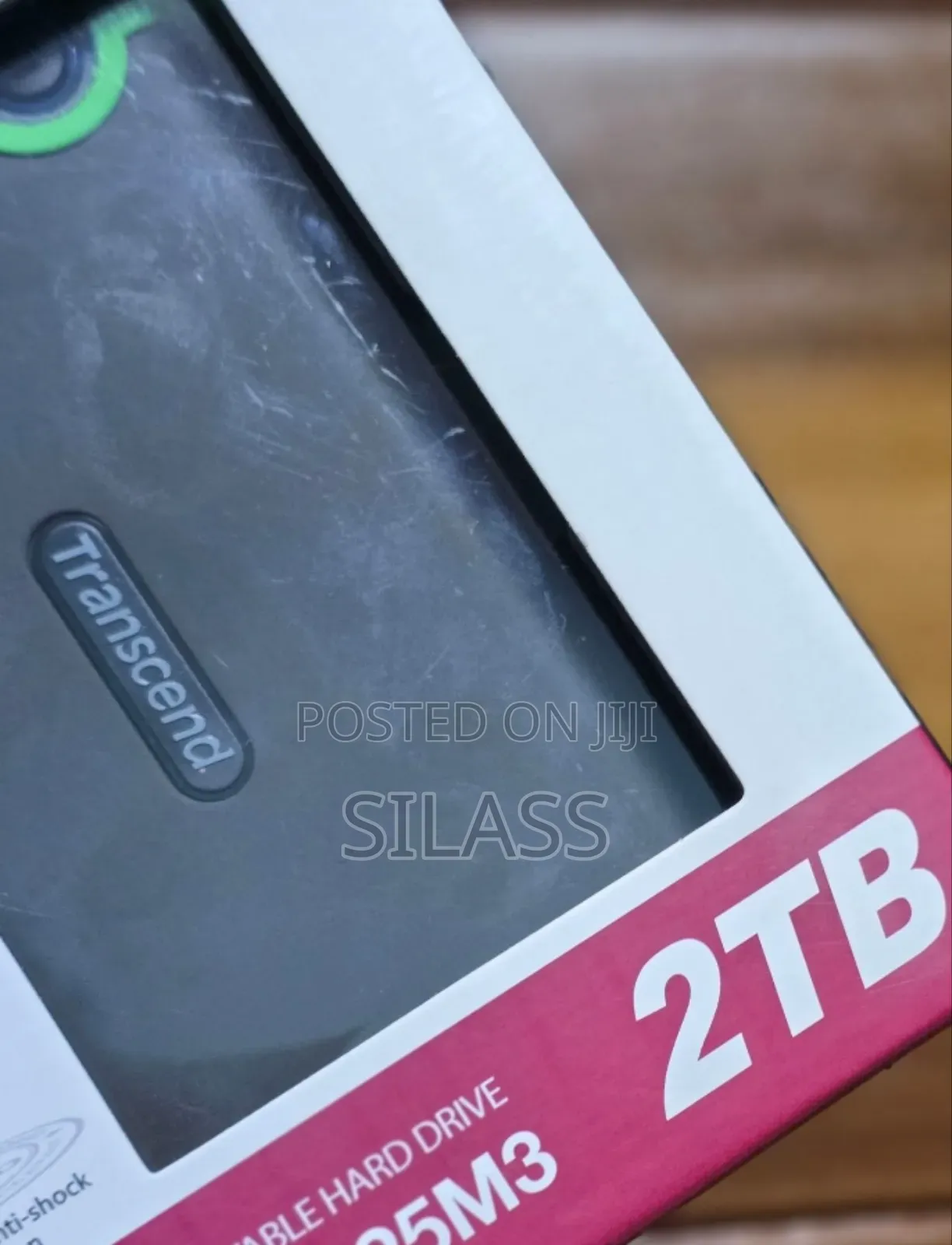 External Hard Disk Drive Brand: Transcend Type: External