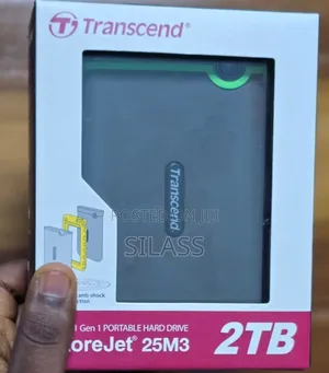 Photo - External Hard Disk Drive Brand: Transcend Type: External