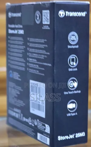 External Hard Disk Drive Brand: Transcend Type: External