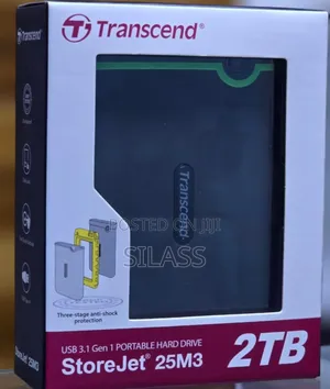 External Hard Disk Drive Brand: Transcend Type: External