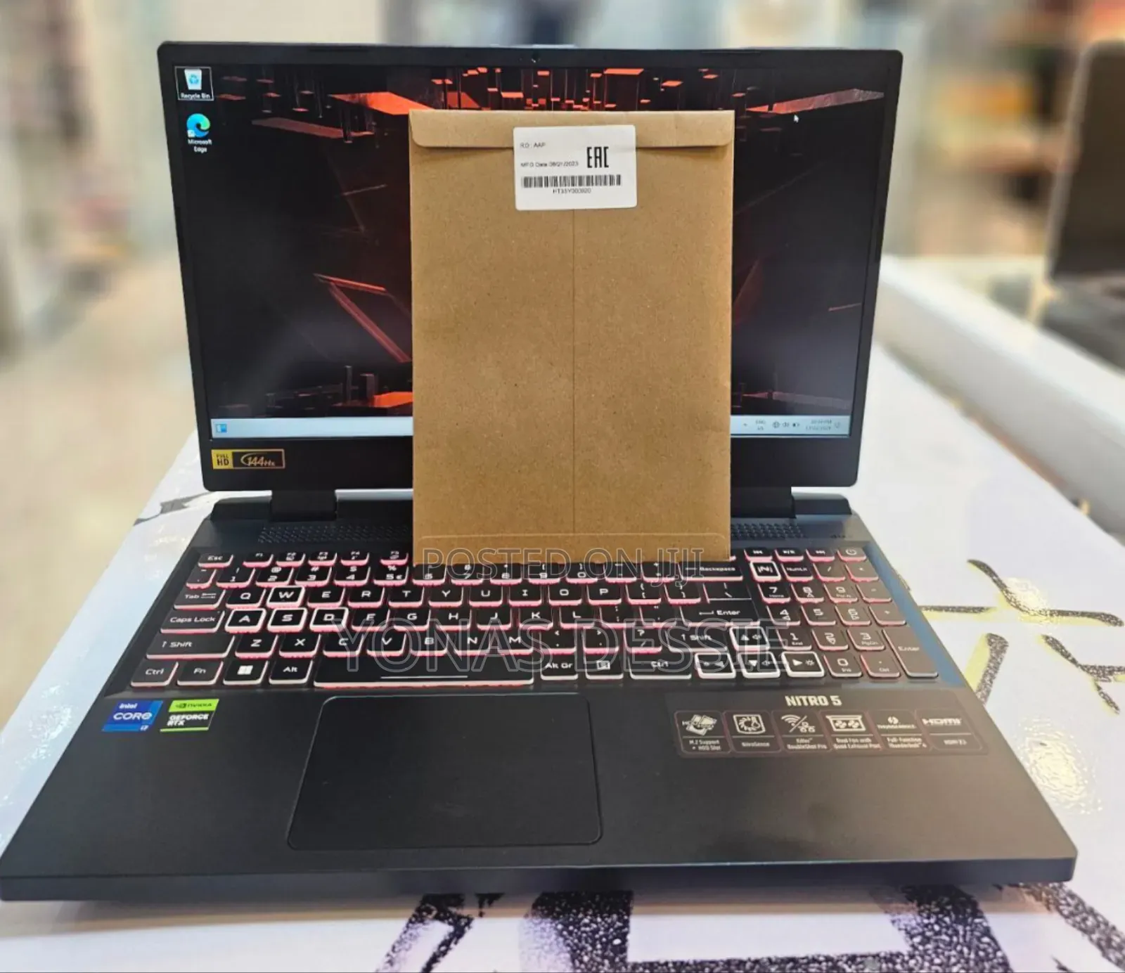 New Laptop Acer Nitro 5 16GB AMD Ryzen 7 SSD 512GB