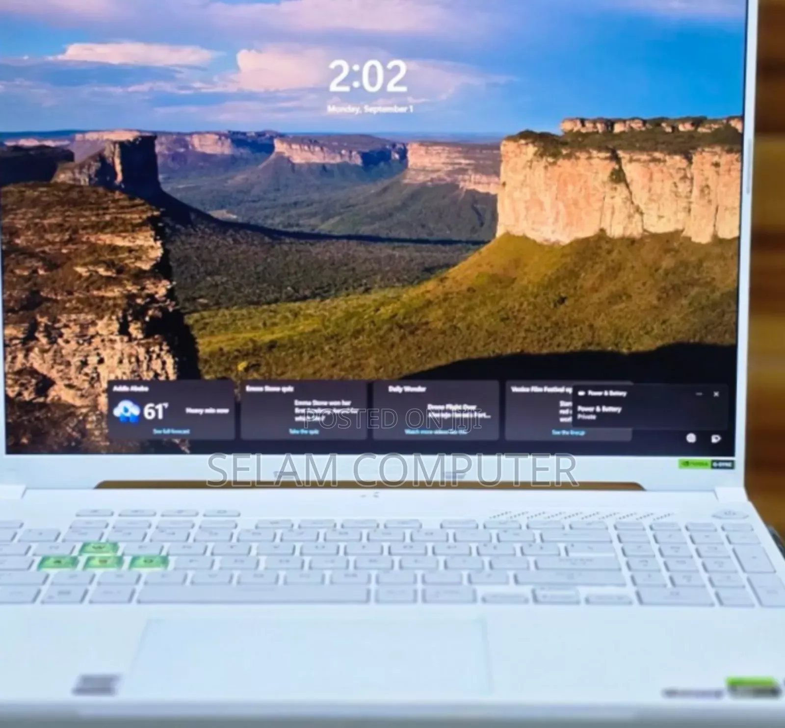 New Laptop Asus TUF Gaming A15 32GB Intel Core I9 SSD 1T