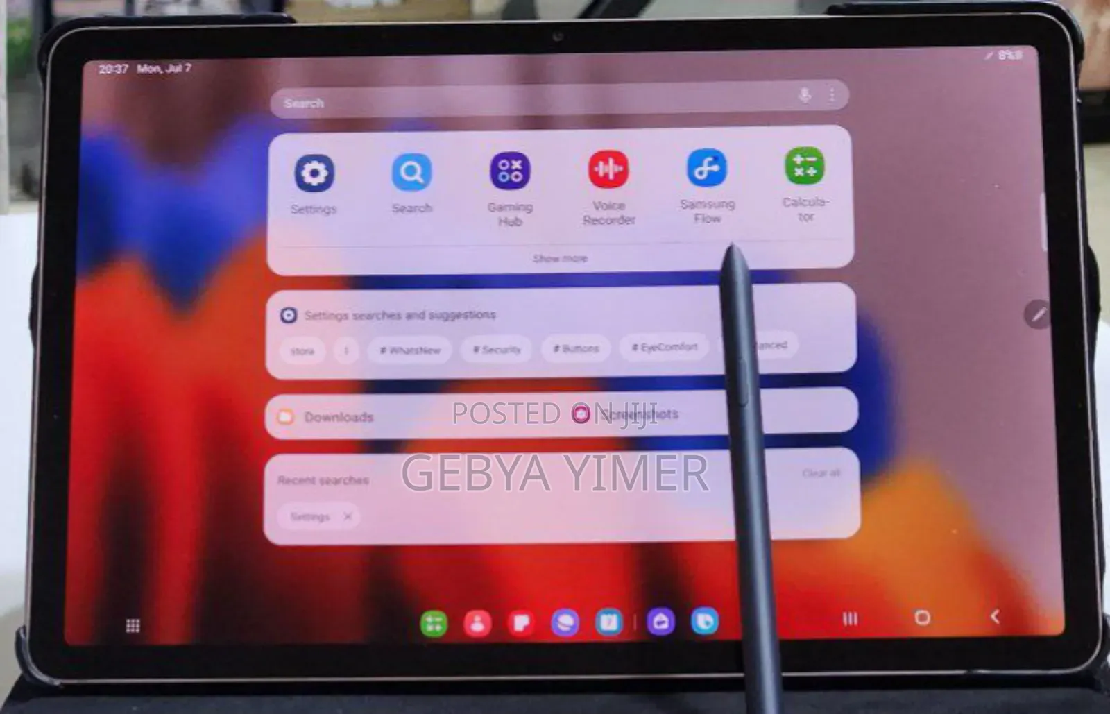 New Samsung Galaxy Tab S7 128 GB Gray