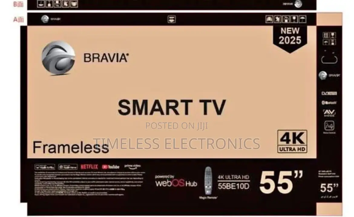 Bravia 55” Tv – New Year Discount