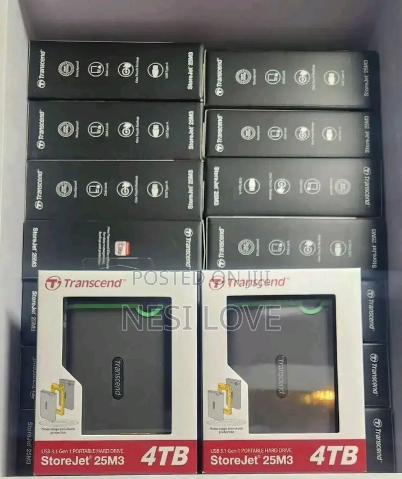 4tb Transcend External Hard Disk Drive Storage