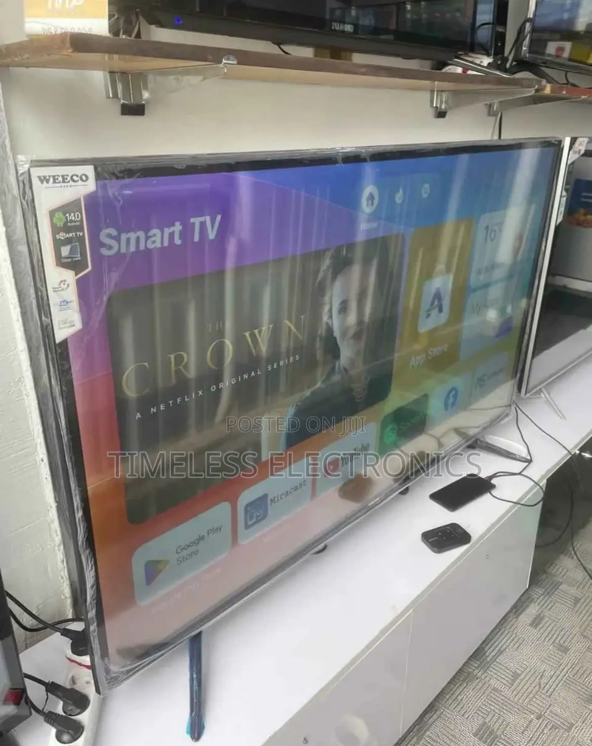 Weeco 55” Smart Tv – New Year Discount