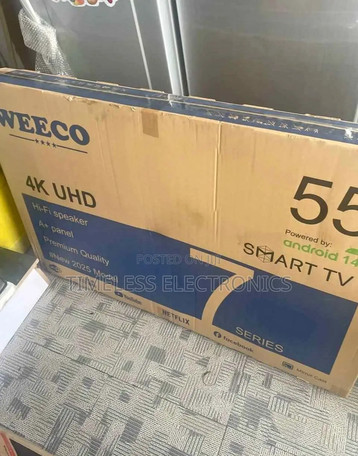 Weeco 55” Smart Tv – New Year Discount