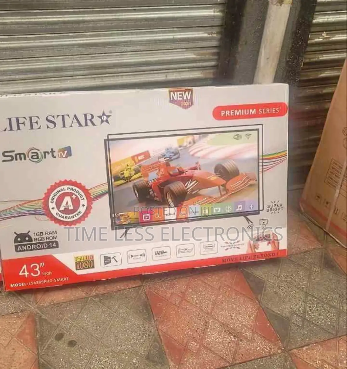 Lifestar 43” Smart Tv – New Year Discount