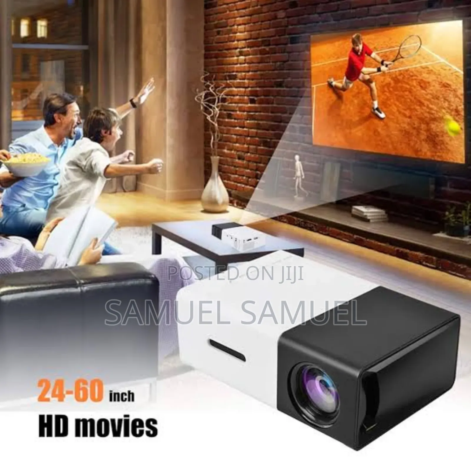 ኘሮጀክተር ለዴስቲቪ እና ለመዝናኛ