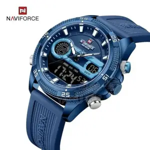 Naviforce New Original Men Luxury Watch Dual Display Military Sport