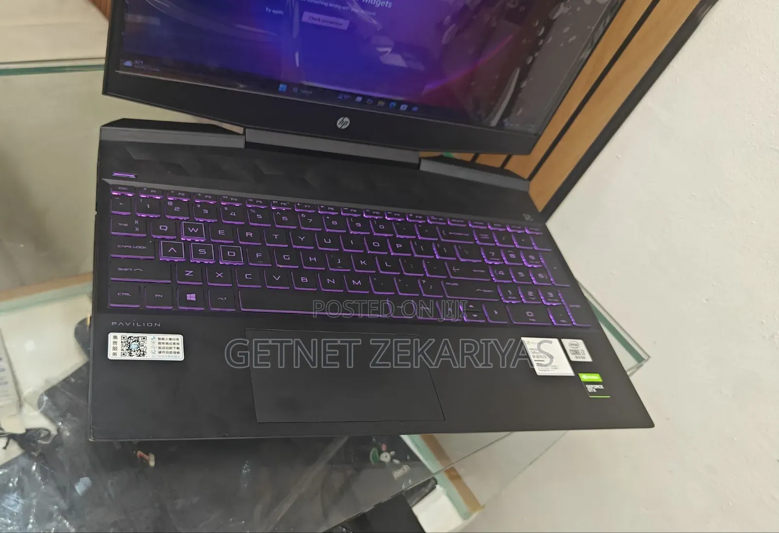 New Laptop HP Pavilion Power 15 16GB Intel Core I7 SSD 512GB