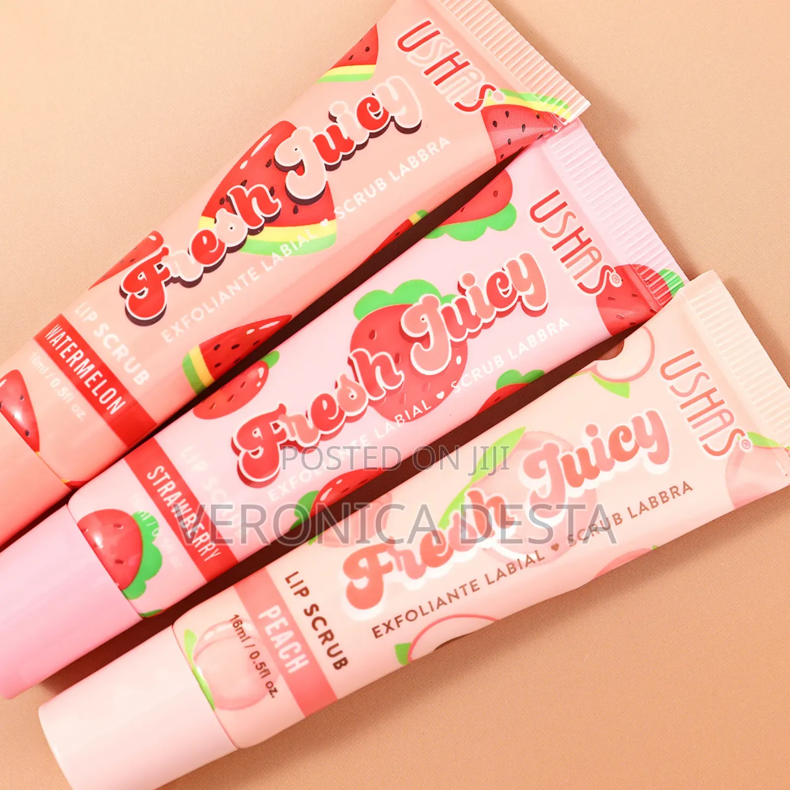 Ushas Lip Scrub, Gloss and Mask