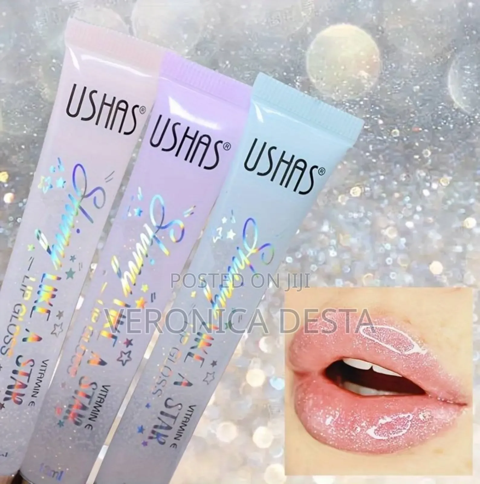 Ushas Lip Scrub, Gloss and Mask