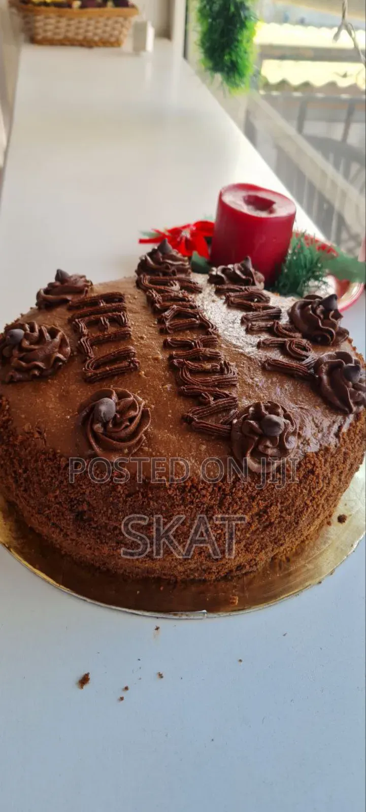 Custrad and Chocolate Custrad Cake for Order