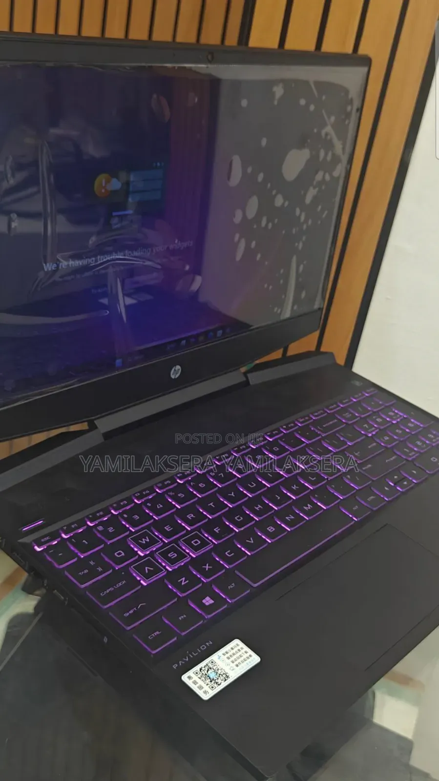 New Laptop HP Pavilion Power 15 16GB Intel Core I7 SSD 512GB