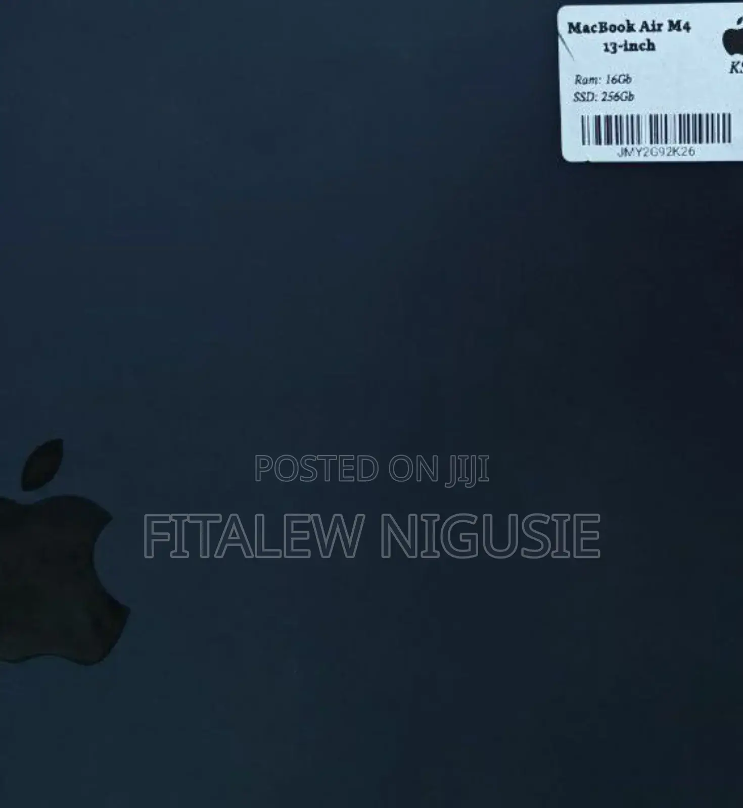 New Laptop Apple MacBook Air 2025 M4 13-Inch 16GB SSD 256GB