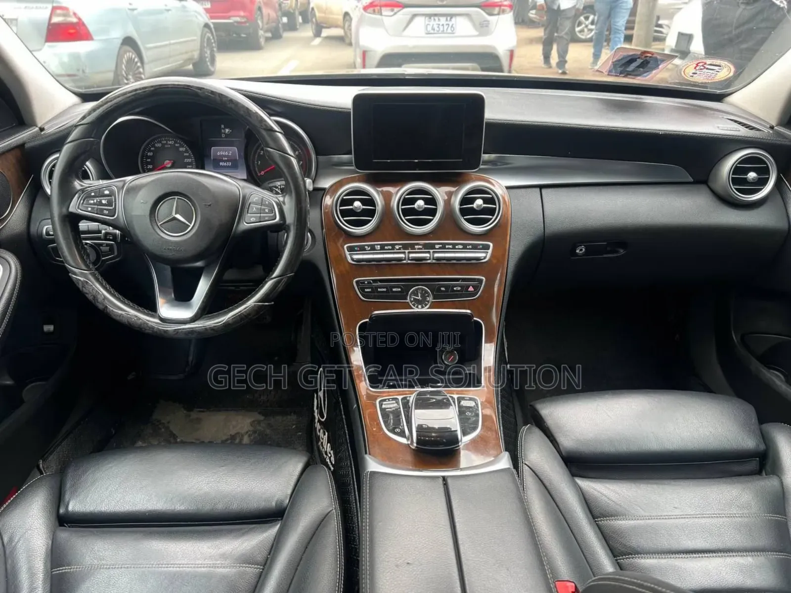 Mercedes-Benz C180 2015 Black