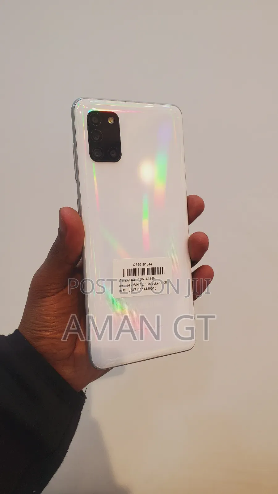 New Samsung Galaxy A31 64 GB White