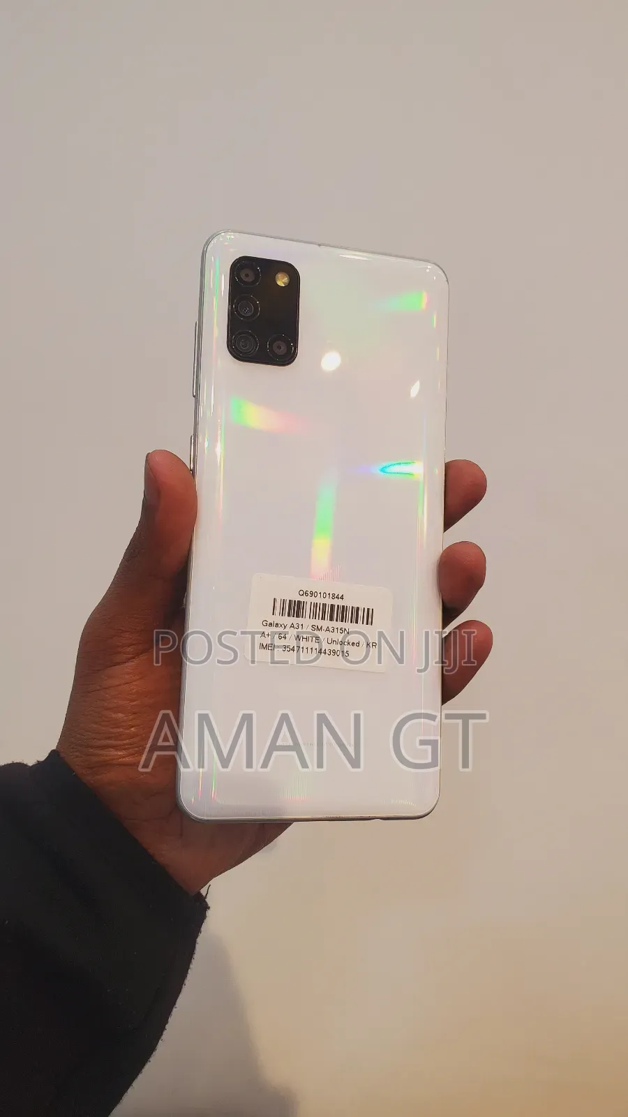 New Samsung Galaxy A31 64 GB White