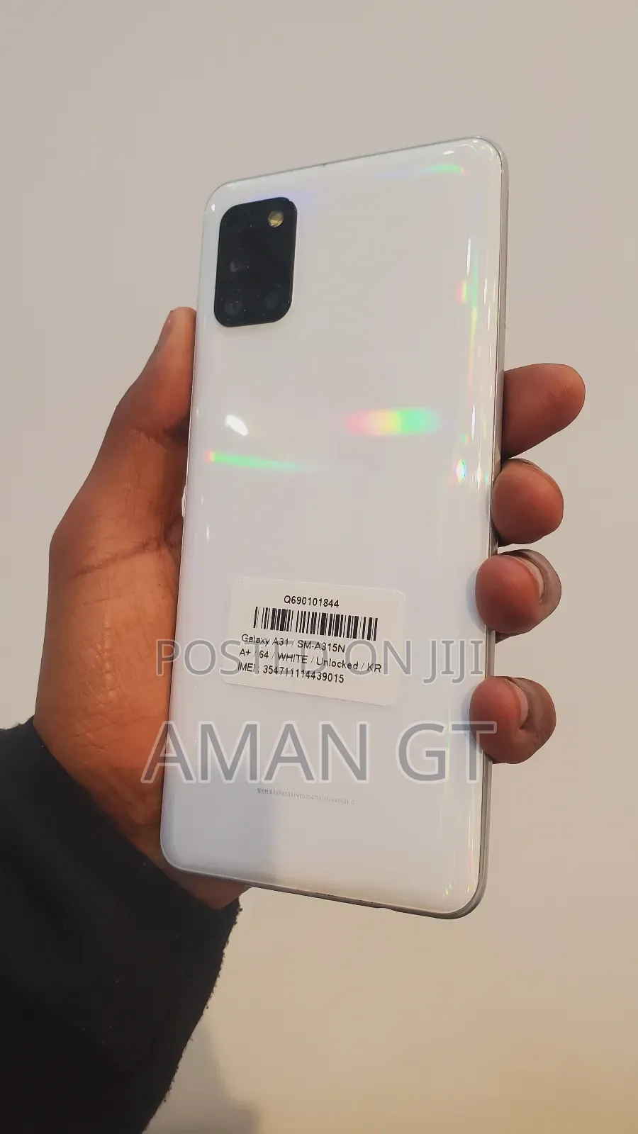 New Samsung Galaxy A31 64 GB White