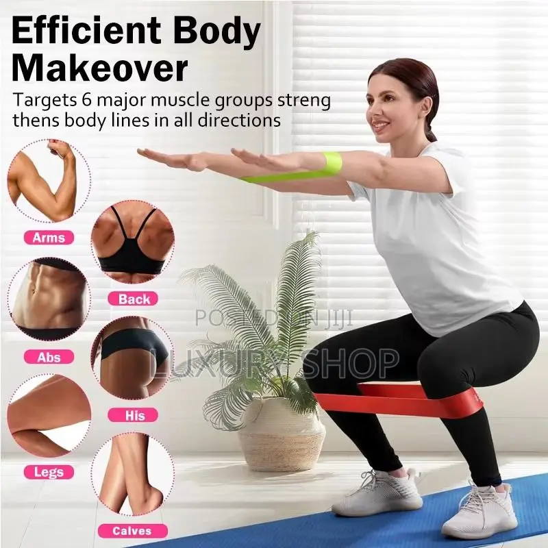 ለሰውነት ቅርፅ ማሳመሪያ የሚሆኑ ስፖርቶችን መስሪያ
Resistance Band