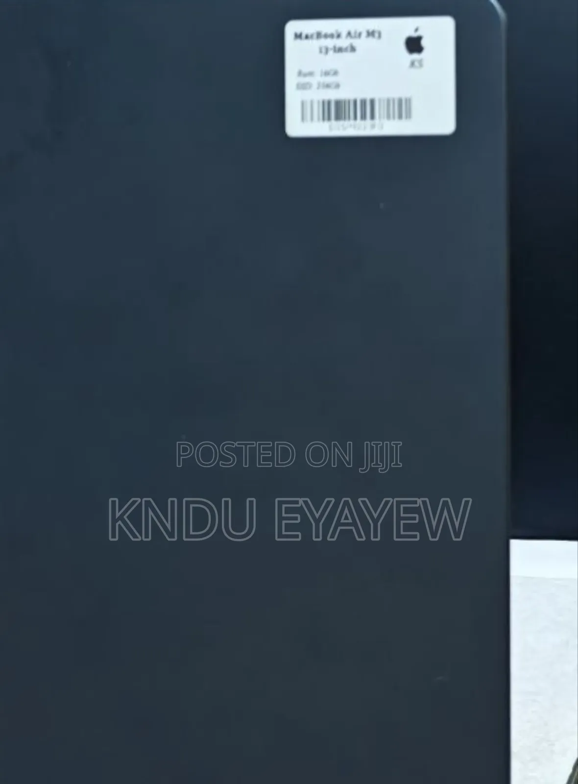 New Laptop Apple MacBook 16GB Apple M3 SSD 256GB