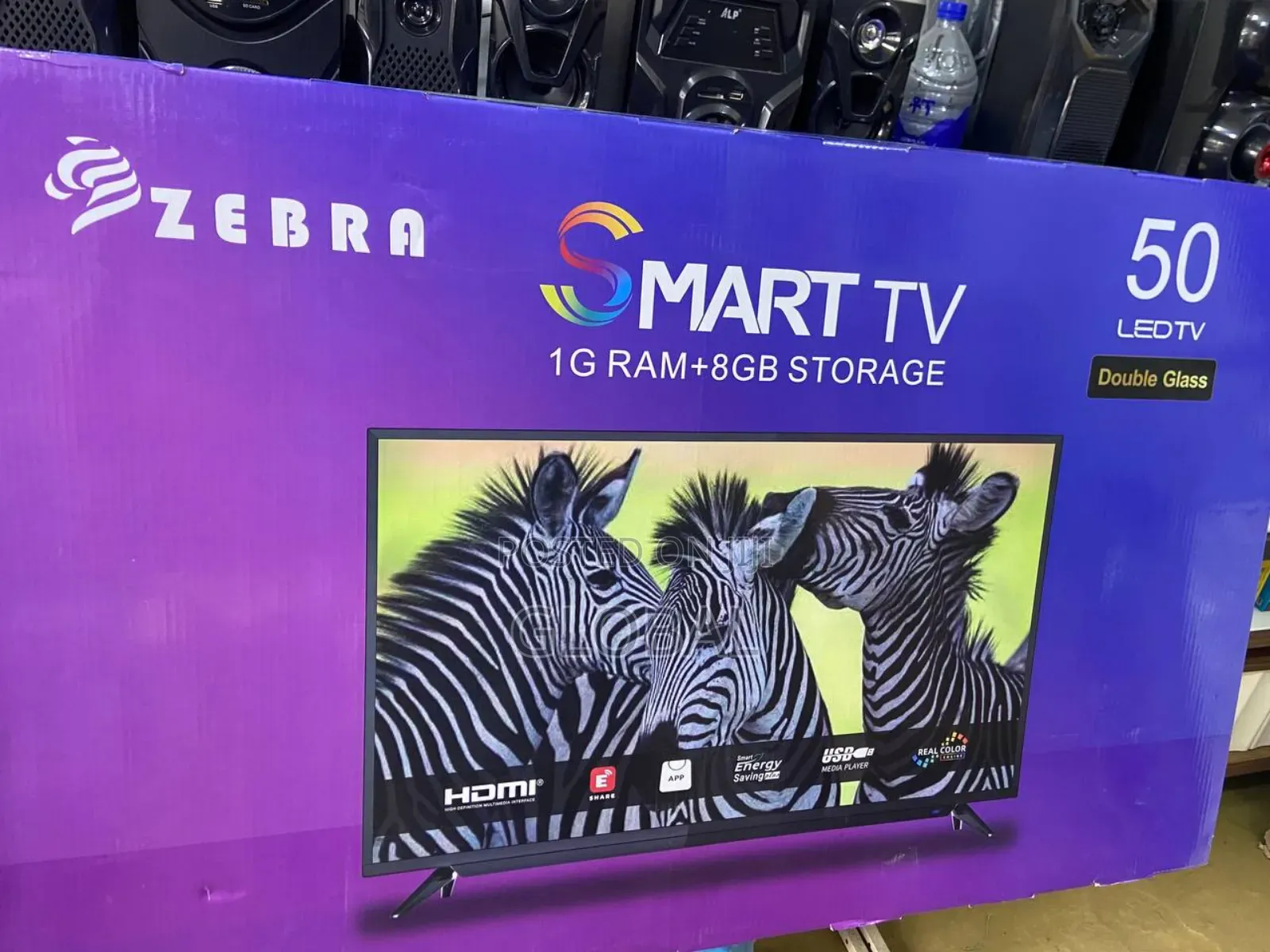 Zebra 50inch Smart Tv
