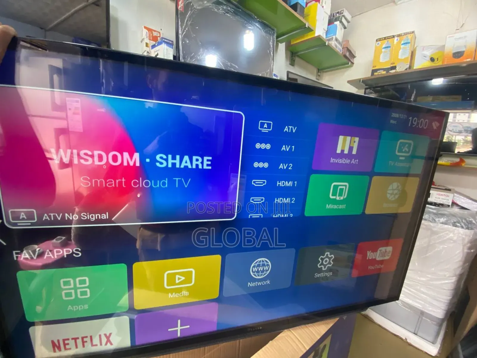 Zebra 50inch Smart Tv