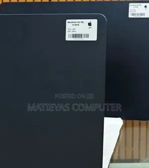 New Laptop Apple MacBook Air 2024 M3 13-Inch 16GB Apple M3 SSD 256GB