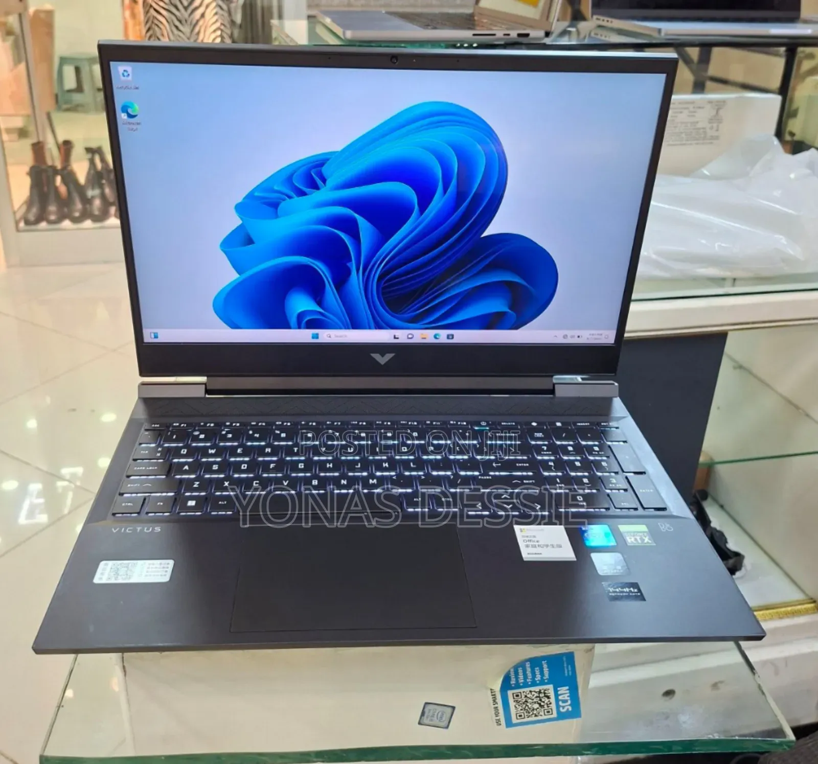 New Laptop HP Victus 16 16GB Intel Core I7 SSD 512GB