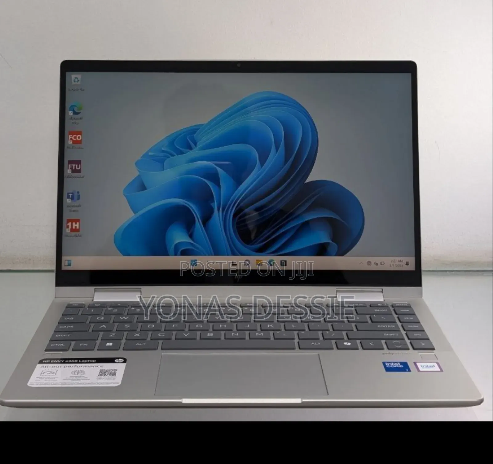 New Laptop HP Envy X360 16GB Intel Core i7 SSD 1T