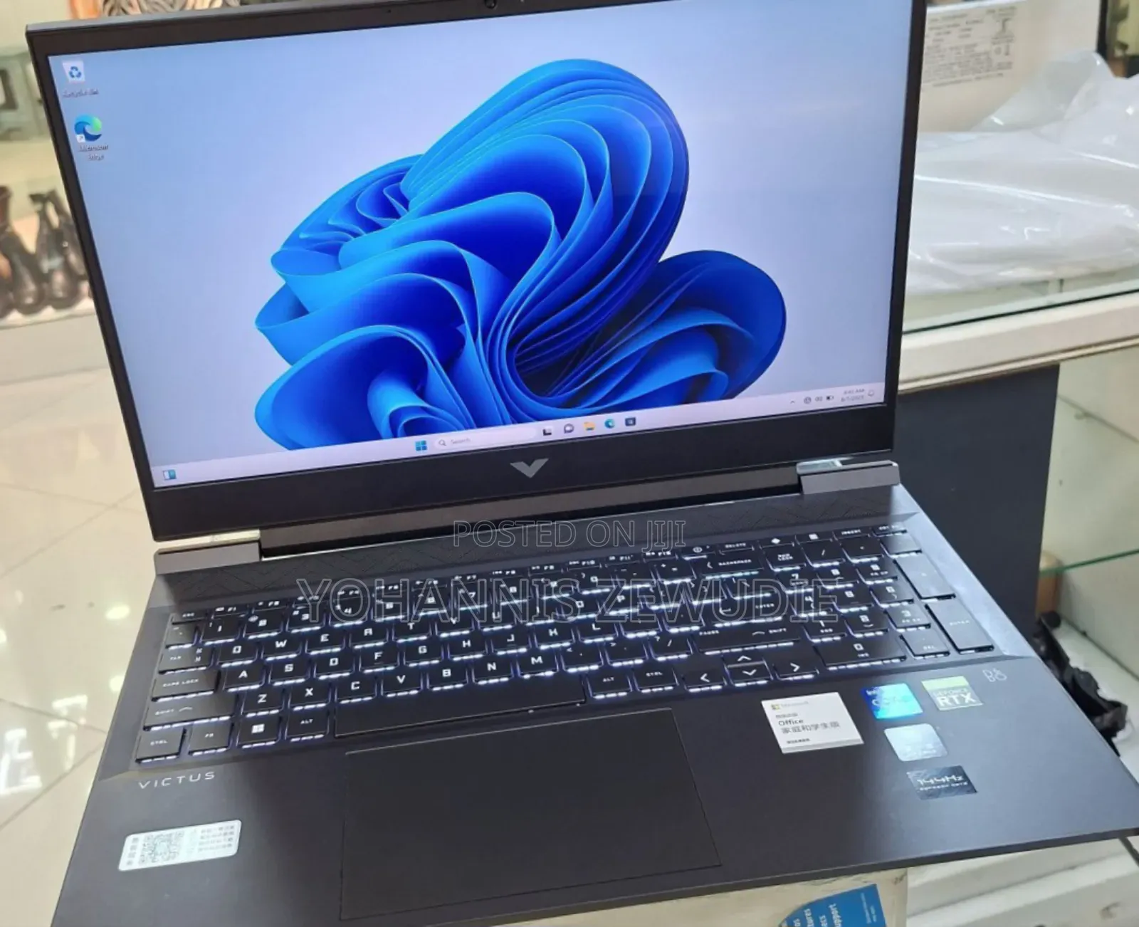 New Laptop HP Victus 16 16GB Intel Core I7 SSD 512GB