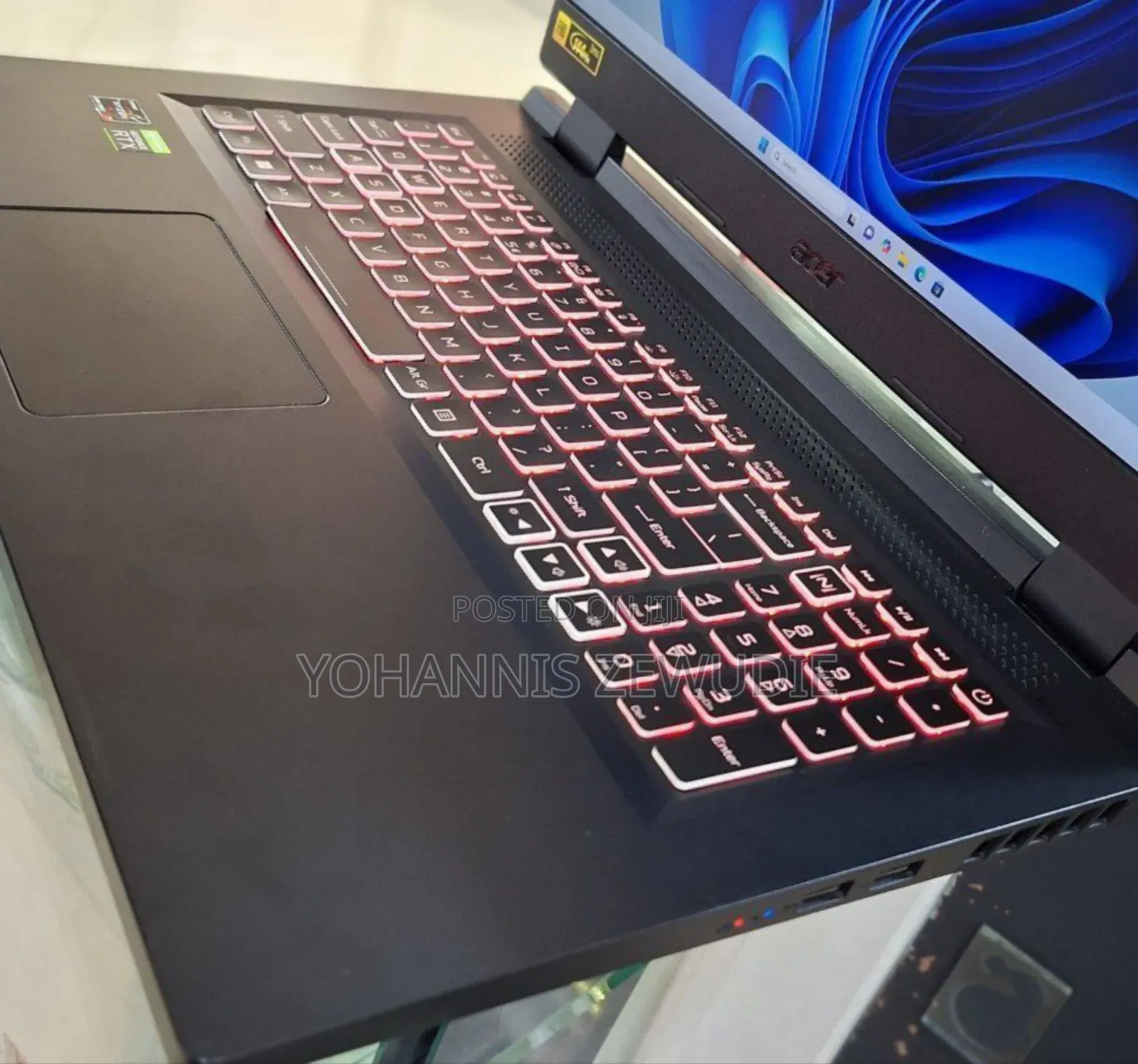 New Laptop Acer Nitro 5 32GB AMD Ryzen 7 SSD 512GB