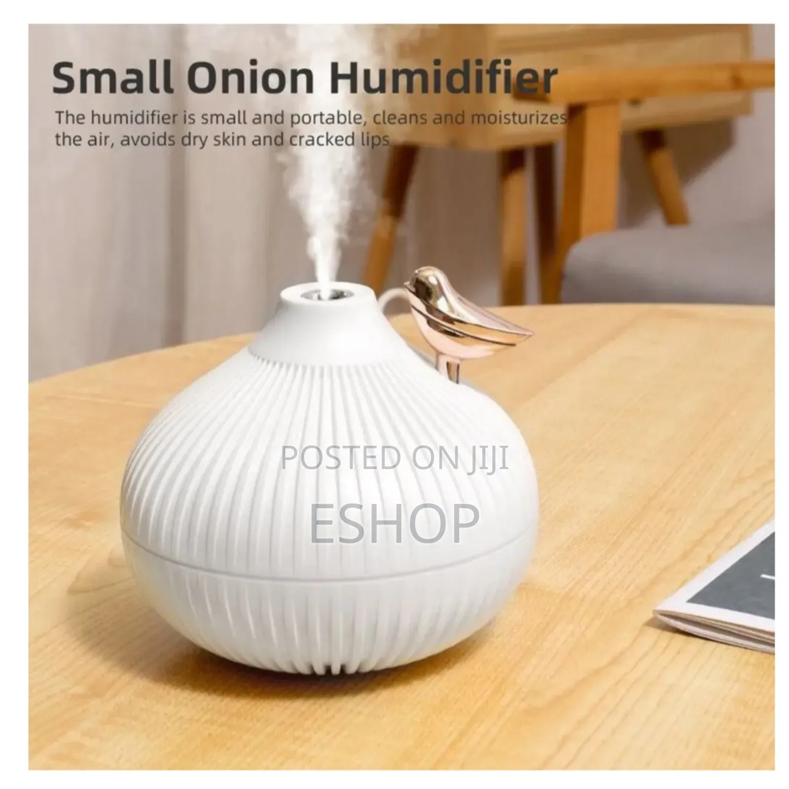 Usb Portable Humidifier - Silent Mist Ambient Light