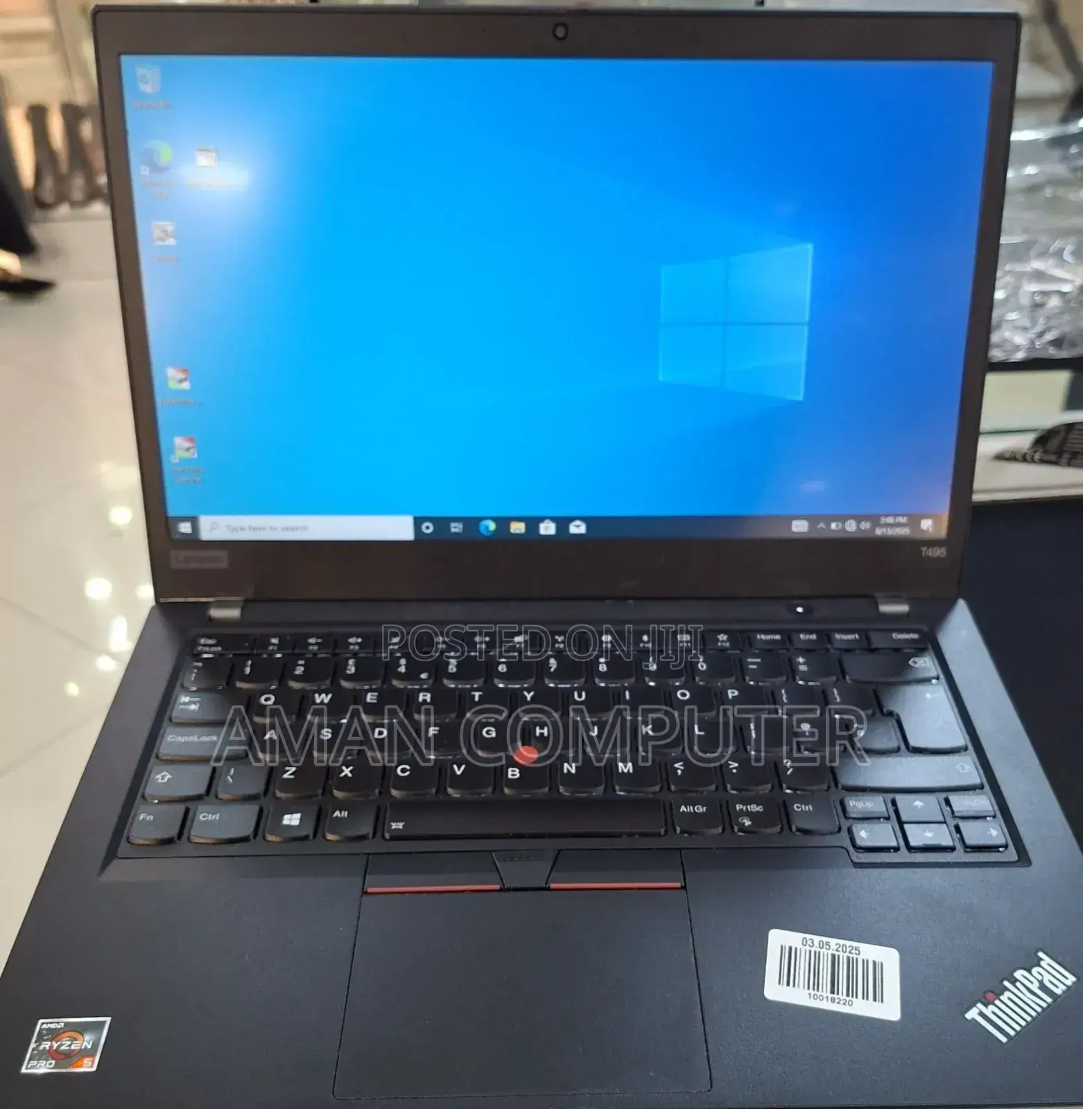 New Laptop Lenovo ThinkPad A485 16GB AMD Ryzen 5 SSD 512GB