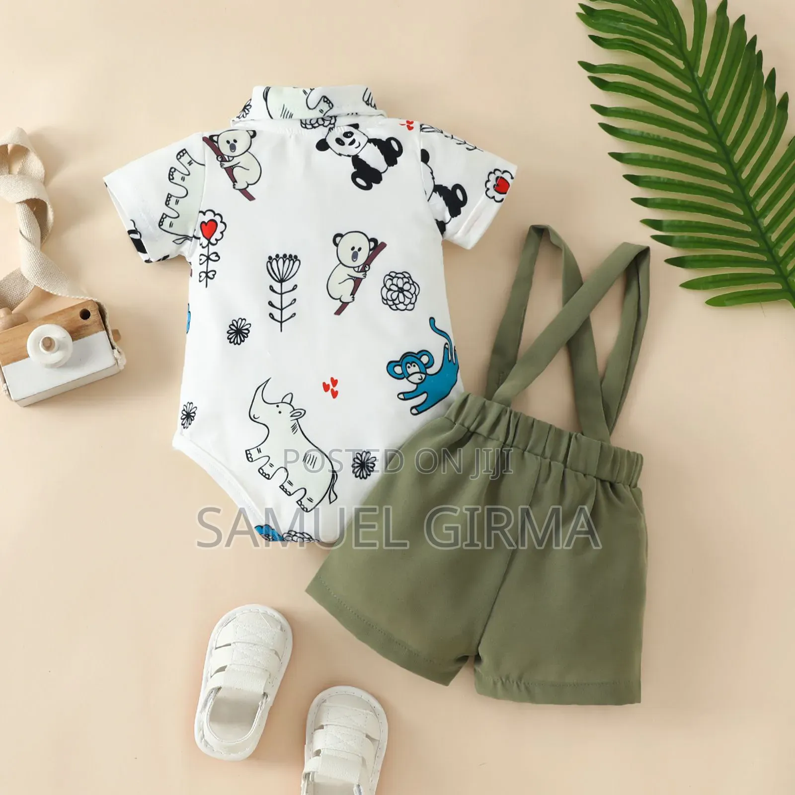 Mk- 0671 Babyboy Casual 2 Piece Set Short and Tshirt Set Size: 0-18