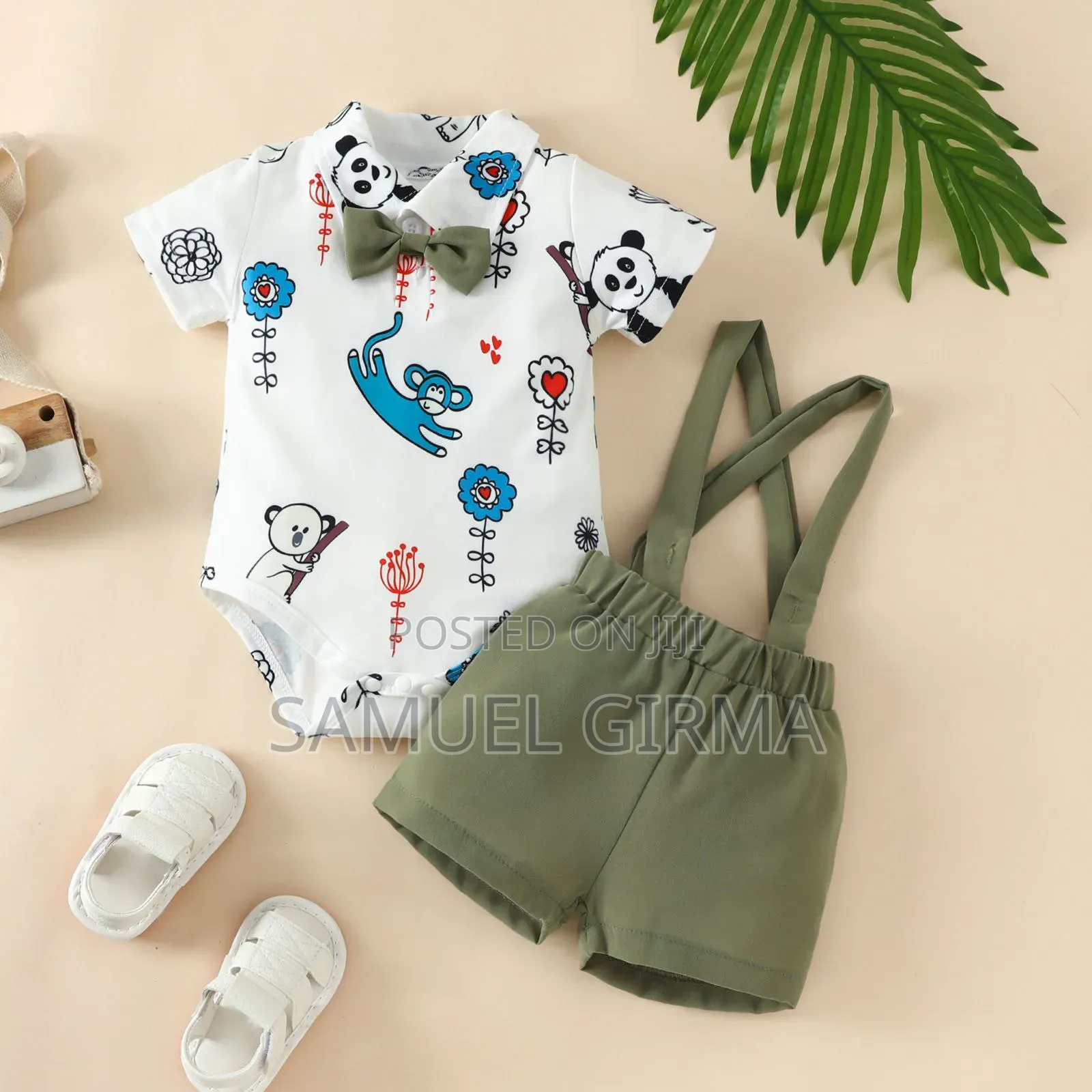Mk- 0671 Babyboy Casual 2 Piece Set Short and Tshirt Set Size: 0-18