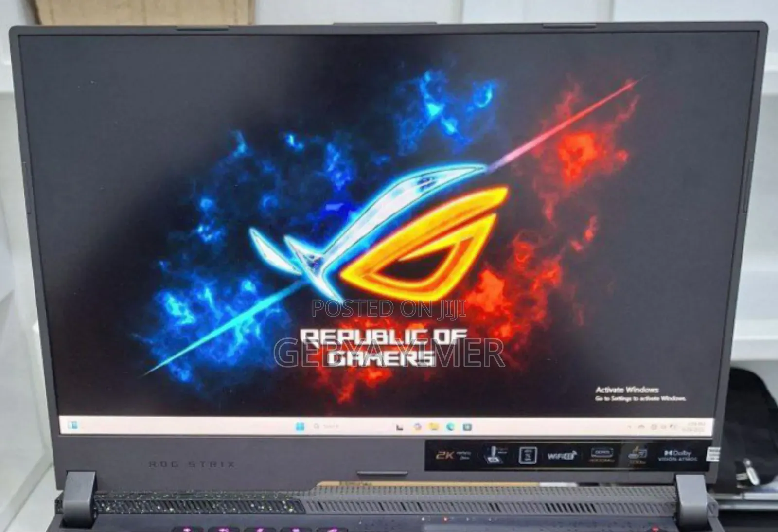 New Laptop Asus ROG Strix G15 16GB Intel Core I9 SSD 1T