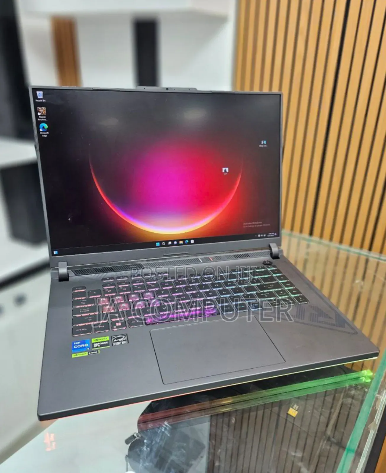 New Laptop Asus ROG Strix G16 G614 16GB Intel Core I7 SSD 512GB