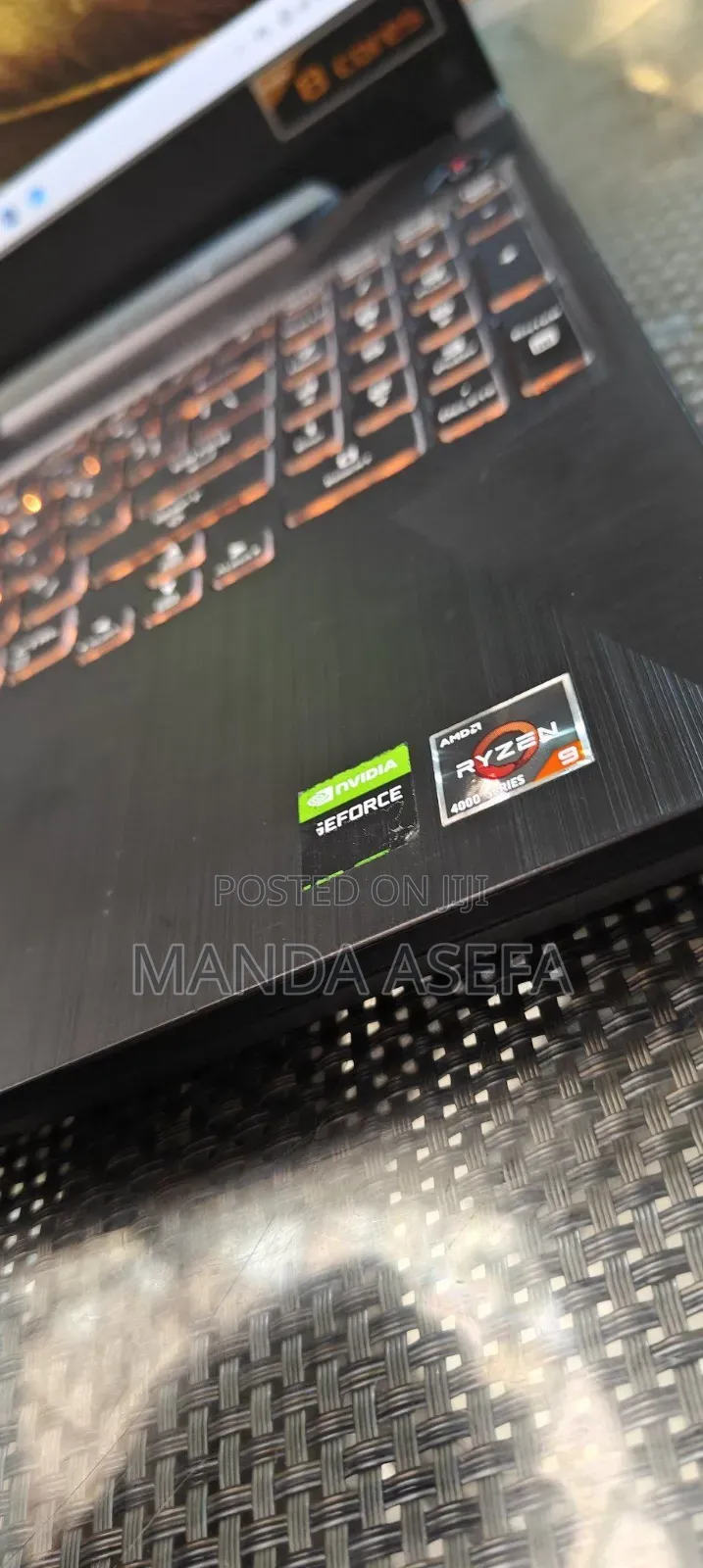 New Laptop Asus TUF Gaming FX504 16GB AMD Ryzen 9 SSD 512GB