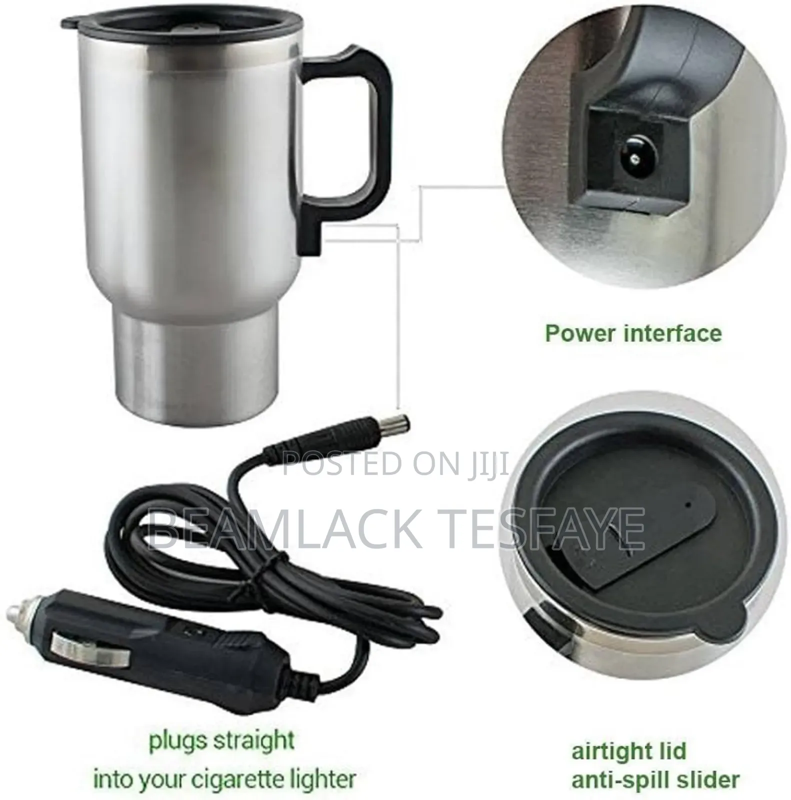  Heated Electric Travel Mug