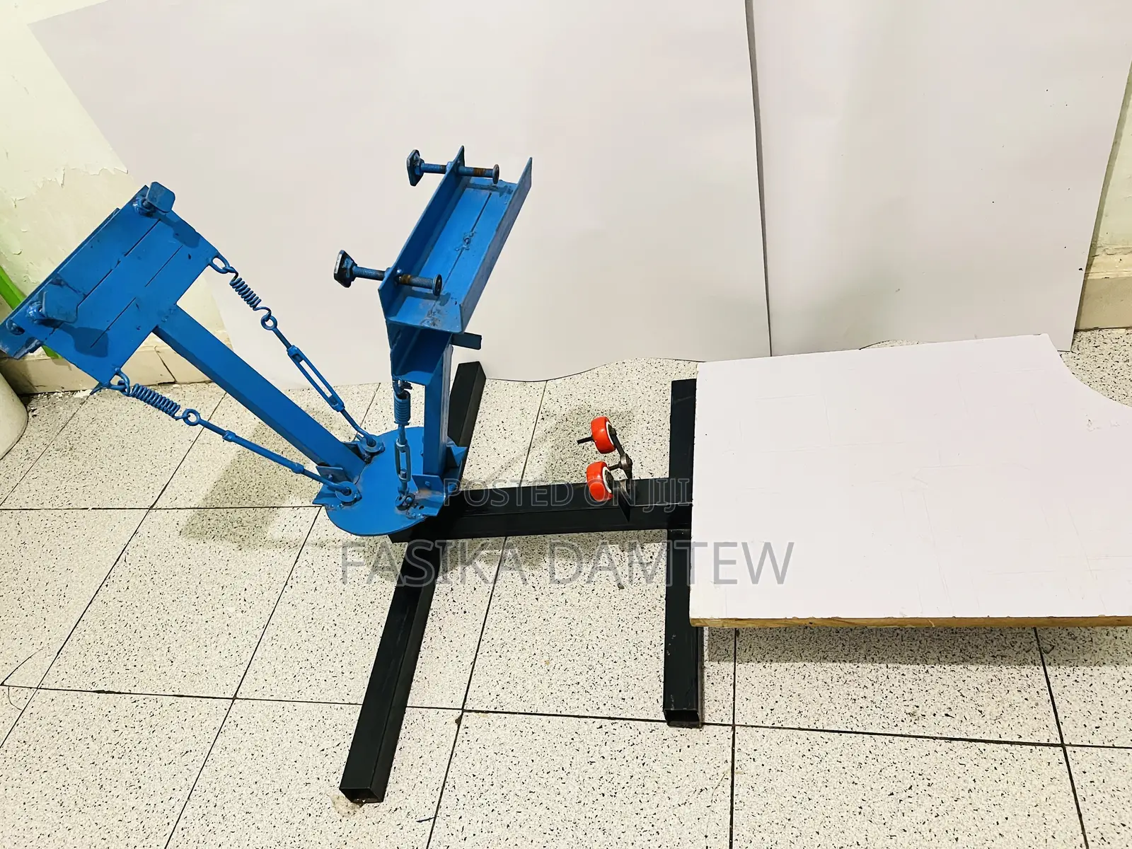 Silk Screen Printing Machine, Light Box and Mesh Holder